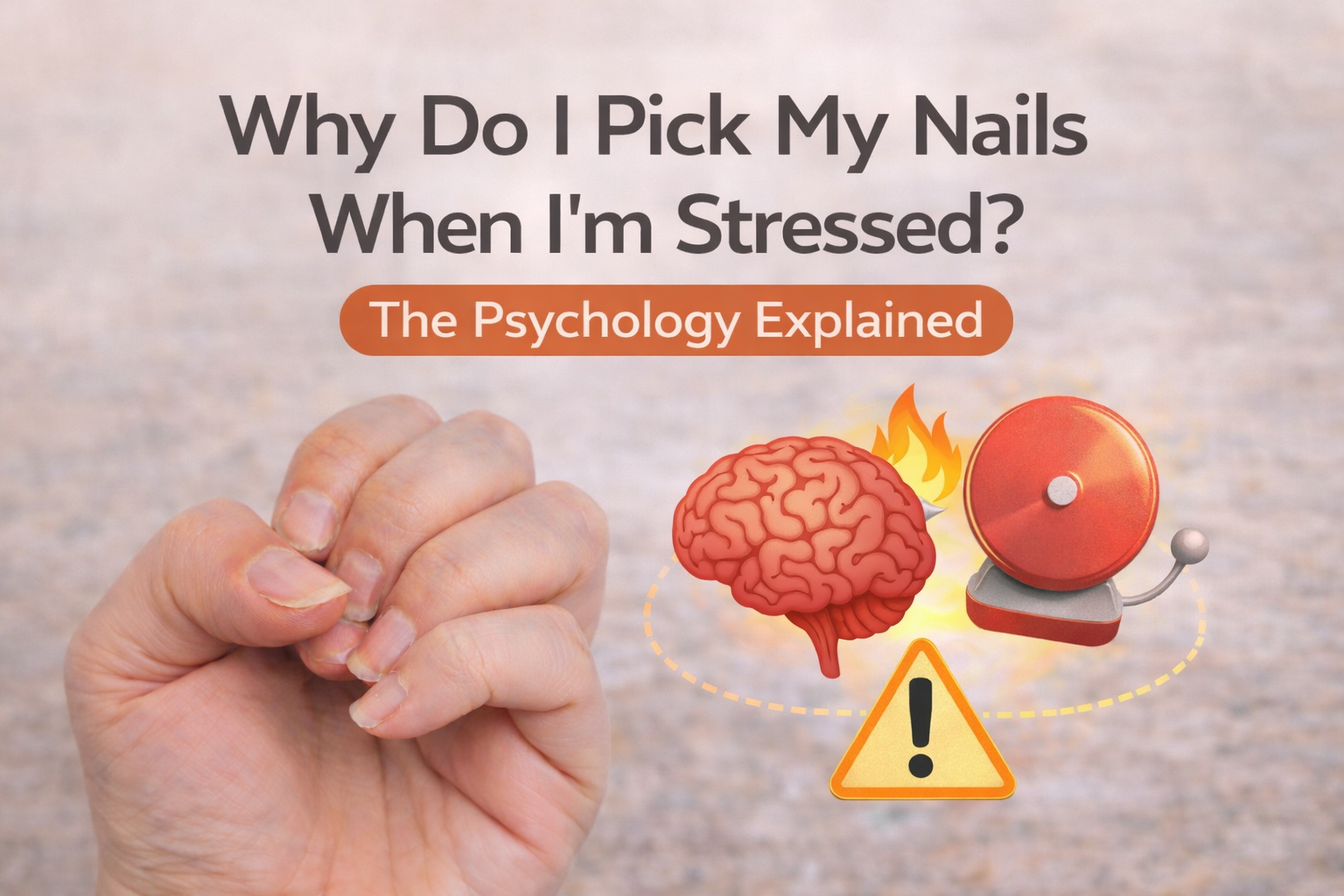 Why Do I Pick My Nails When I'm Stressed? The Psychology Explained