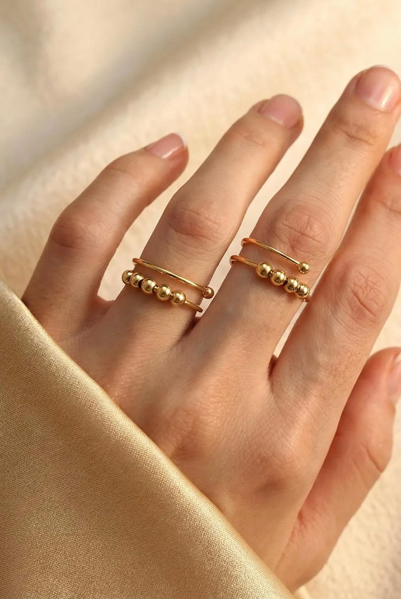 The Classic Serene Ring – Anxiety Relief Spinner Ring