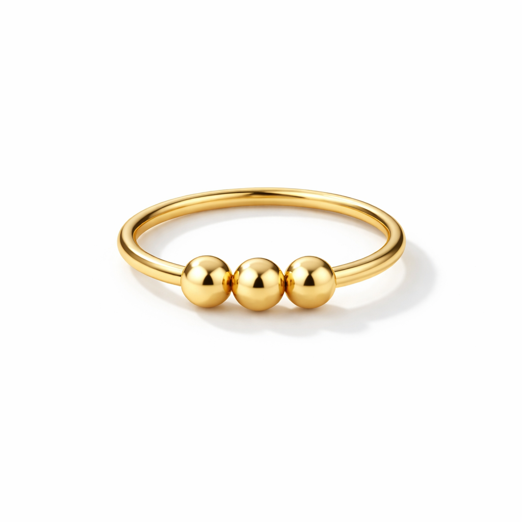 The Classic Serene Ring – Anxiety Relief Spinner Ring