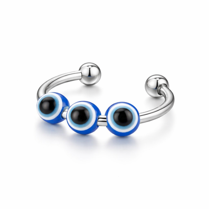 The Evil Eye Spinner Ring