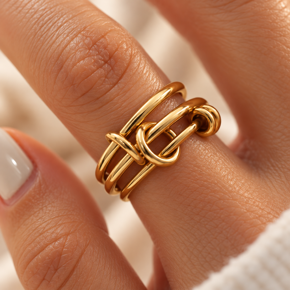 The Loop Ring — Anxiety Spinner Ring