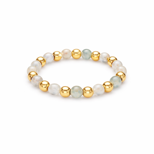The Serene Bead Ring