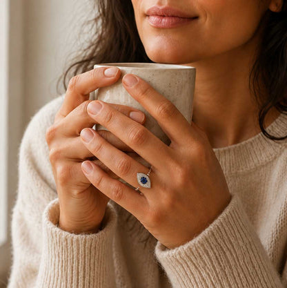 The Sapphire Eye Ring