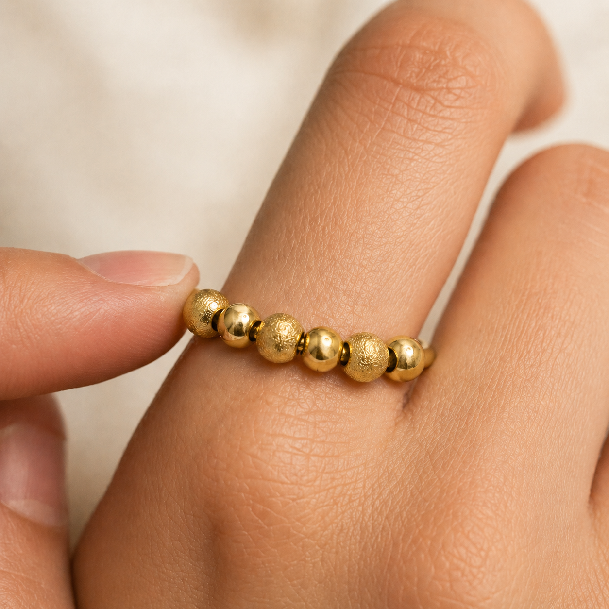The Tactile Ring — Anxiety Spinner Ring
