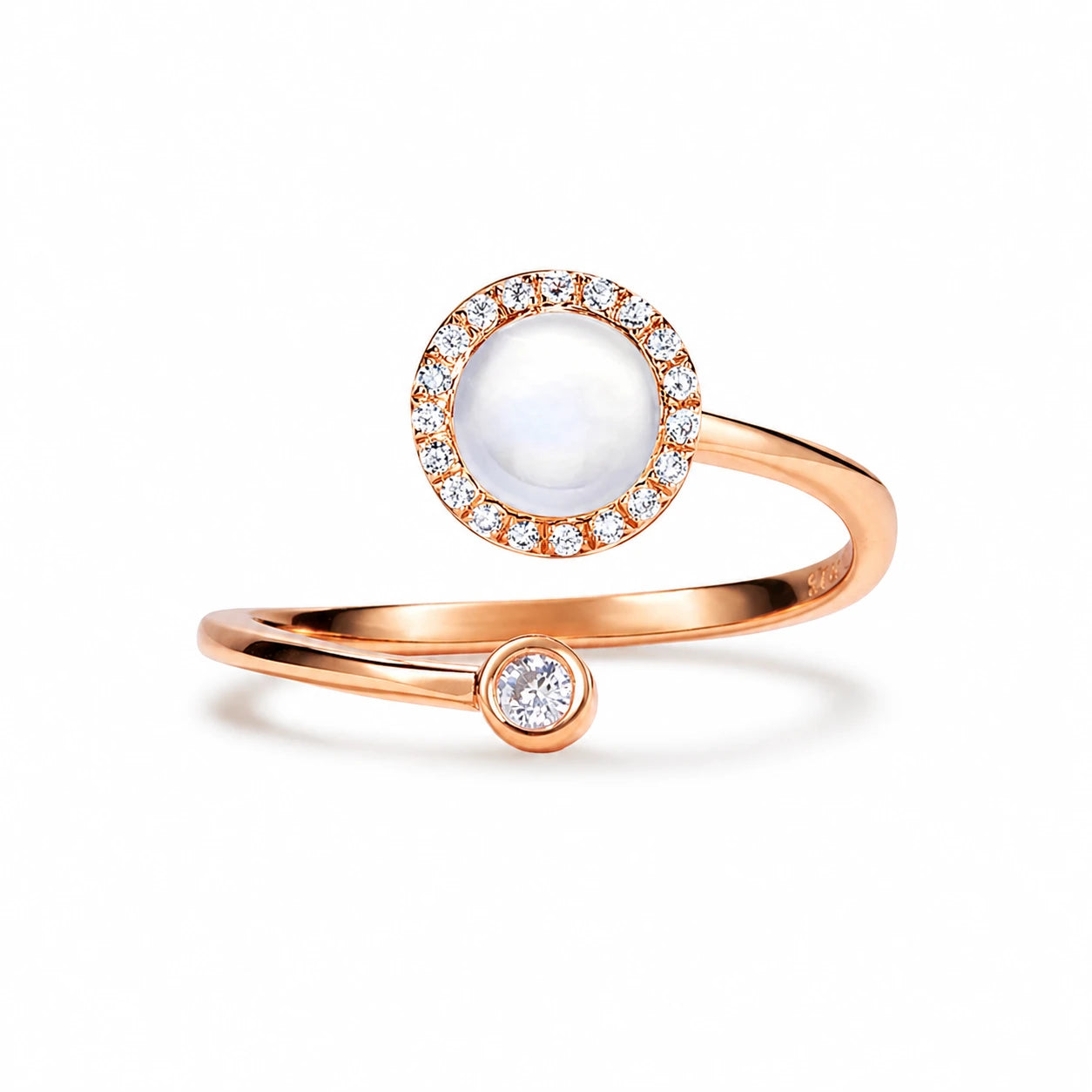 The Lunar Ring — Anxiety Spinner Ring