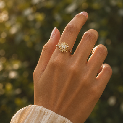 The Radiant Sun Ring