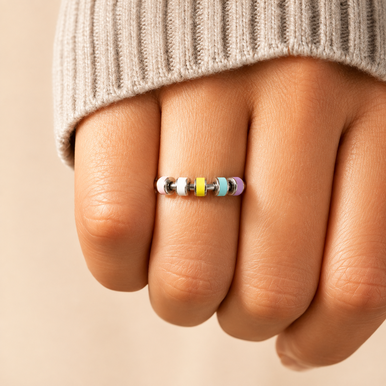 The Balance Ring — Anxiety Spinner Ring