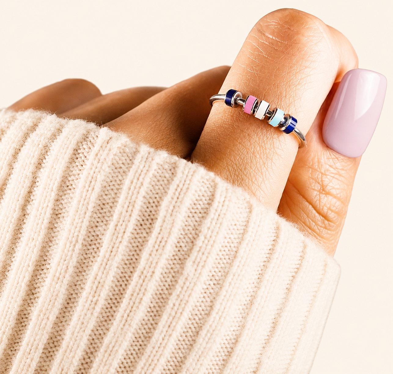 The Balance Ring — Anxiety Spinner Ring