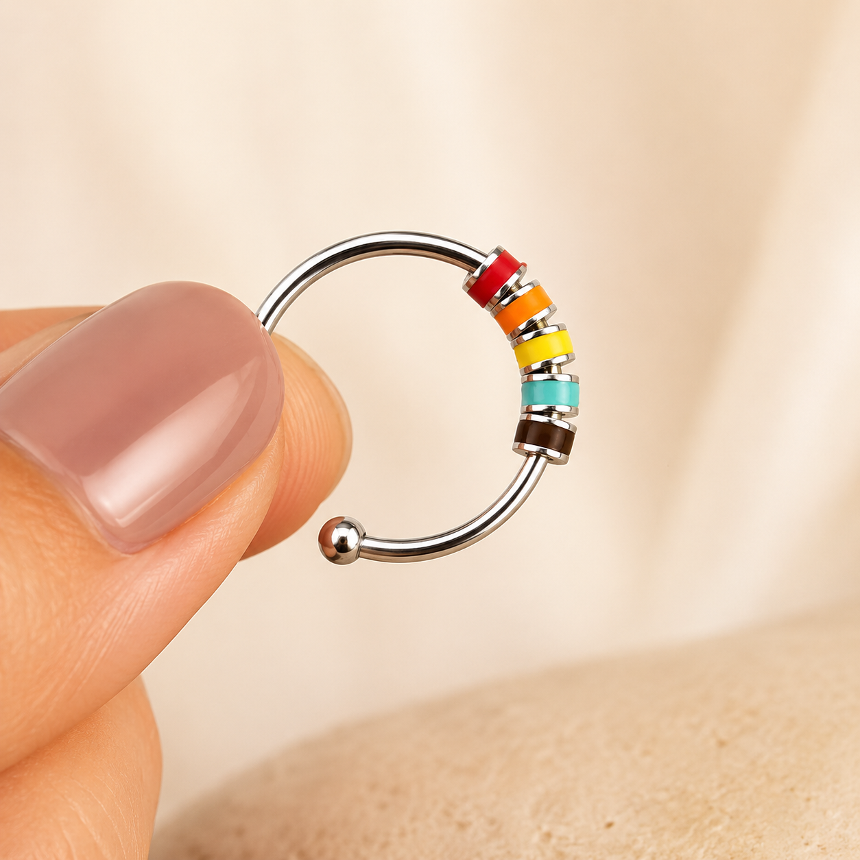 The Balance Ring — Anxiety Spinner Ring