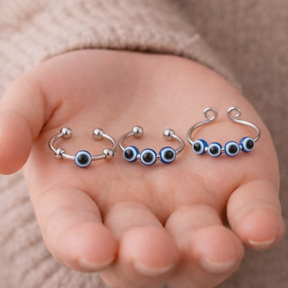 The Evil Eye Spinner Ring